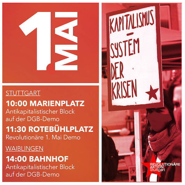 SharePic zum 1. Mai 2022 in Stuttgart und Waiblingen SharePic zum 1. Mai 2022 in Stuttgart und Waiblingen