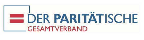 Logo des Paritätischen Gesamtverbandes Logo des Paritätischen Gesamtverbandes: Ein Gleichheitszeichen in einem Quadrat. Daneben steht: Der Paritätische Gesamtverband. Das Wort PARITÄT ist hervorgehoben