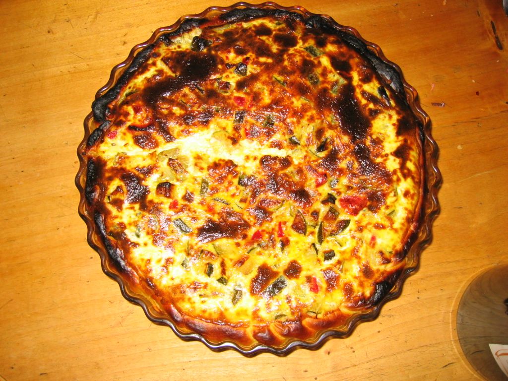 Das Foto von Arnaud 25 zeigt eine Tarte aux légumes