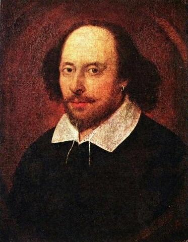 The so-called Chandos portrait, around 1610 The so-called Chandos portrait, around 1610
