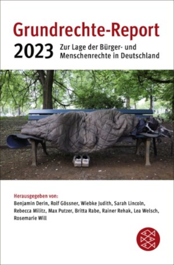 Cover des Grundrechtereports 2023 Cover des Grundrechtereports 2023
