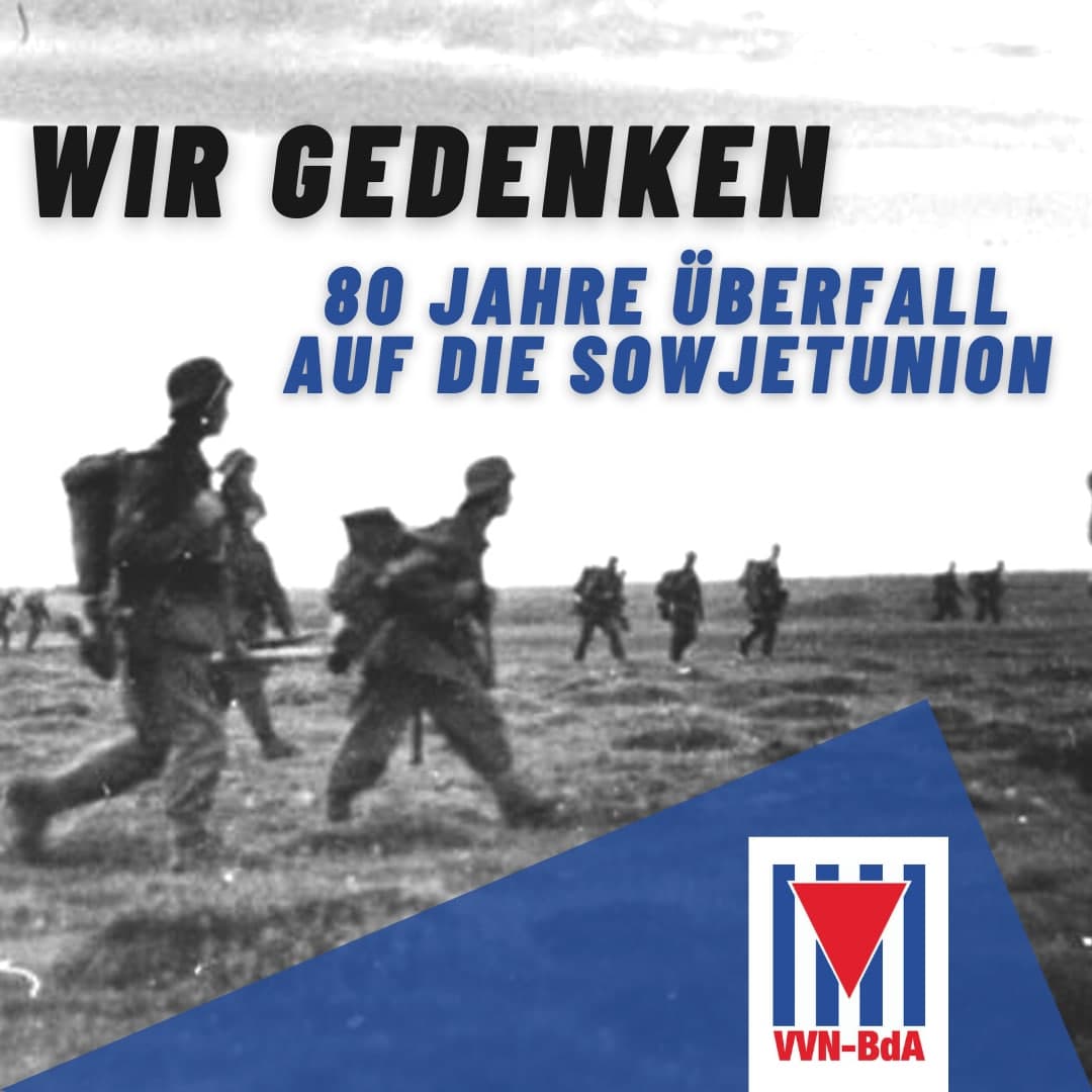 Foto: Überfall auf die Sowjetunion. Gebirgs-Jaeger gehen im Morgengrauen über die deutsch-russische Interessengrenze, König, Lemberg, 22.6.1941. Bundesarchiv, Bild 146-2007- 0127 CC-BY-SA 3.0. Wikimedia Foto: Überfall auf die Sowjetunion. Gebirgs-Jaeger gehen im Morgengrauen über die deutsch-russische Interessengrenze, König, Lemberg, 22.6.1941. Bundesarchiv, Bild 146-2007- 0127 CC-BY-SA 3.0. Wikimedia